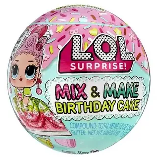 L.O.L. Surprise Mix & Make Birthday Cake Tots Asst in PDQ