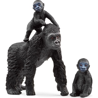 Schleich Flachland Gorilla Familie