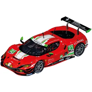 Carrera Digital 132 20032001 I Ferrari 296 GT3 AF Corse No21 I 1:32 I Scale Slot Car Autorennbahn, Mehrfarbig