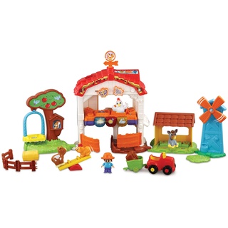 VTech Tip Tap Baby Tiere - Lustiger Bauernhof – Interaktives Spielzeug mit Licht und Musik für fantasievolle Rollenspiele – Für Kinder von 1-5 Jahren
