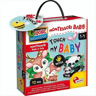 LISCIANI GIOCHI Montessori Baby Touch mein Baby kombiniert Spiel für die jüngste Listciani Box 92673 P6