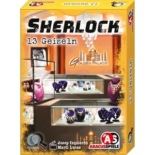 ABACUSSPIELE 48195 - Sherlock – 13 Geiseln, Kartenspiel