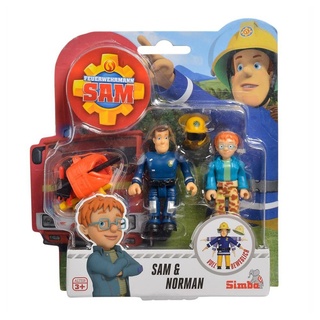 Feuerwehrmann Sam Spielfigur Norman & Sam Feuerwehrmann Sam Spiel Figuren Set Simba Toys