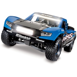 Traxxas RC-Buggy Traxxas Unlimited Desert Racer 4x4 VXL RTR + LED Farbe Blau blau