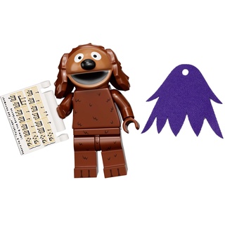 LEGO Minifigure Muppets Series: Rowlf The Dog Minifig with Additional Purple Cape (71033)