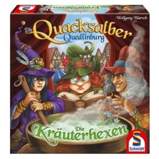 Schmidt Spiele Spiel, Familienspiel SSP49358 - Kräuterhexen: Quacksalber von Quedlinburg,..., Familienspiel bunt