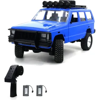 RC Auto 2,4 GHz 1:12 Ferngesteuerte Autos Offroad RC Trucks 4WD Fahrzeugrennen Klettern RC Auto Geschenke fuer Kinder Erwachsene mit 2 Batterien