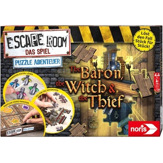 Noris Spiel, Familienspiel Escape Room Spiel Puzzle the baron, the witch 606101976