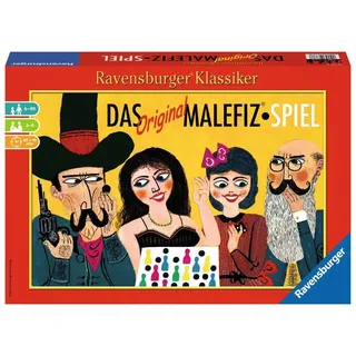 Ravensburger Spiel, Ravensburger 26737 Das Originale Malefiz Spiel, Familienspiel bunt