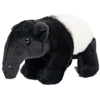 Teddys Rothenburg Kuscheltier Tapir stehend schwarz/weiß 22 cm