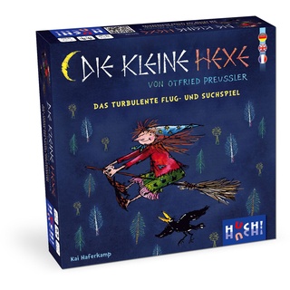 HUCH! 880390 Die kleine Hexe-Das turbulente Flug-und Suchspiel Memospiel