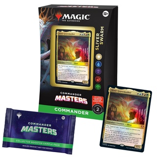 Magic: The Gathering Commander Masters Commander Deck - Sliver Swarm (2-Card Collector Booster Sample Pack - Englische Version)