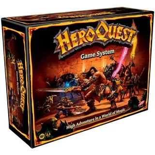 Avalon Hill HeroQuest Basisspiel Brettspiel, Dungeon Crawler Fantasie-Abenteuerspiel ab 14 Jahren, für 2 − 5 Spieler, ENGLISCHE Sprache HAS2847U