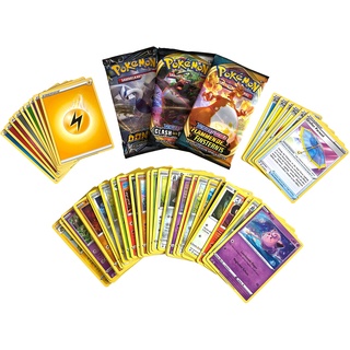 Pokemon Karten Deutsch - Individuelles Kartenset kompatibel mit Pokemon Karten - 30 Originale Pokemon Karten + zufälliges Pokemon Boosterpack - Zusammengestellt von GECO