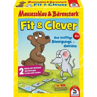 Schmidt Spiele Spiel Mauseschlau & Bärenstark, Fit & Clever