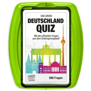 Winning Moves Spiel, Wissenspiel Top Trumps Quiz - Deutschland Quiz grün