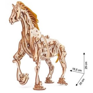 Ugears - Holz Modellbau mechanisches Pferd 410 Teile
