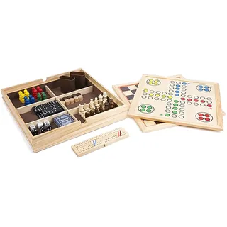 Small Foot Spielesammlung 9 in 1 11277 Mehrfarbig Mehrfarbig