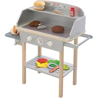 roba® Kinder-Grill BBQ Grill, mit Zubehör bunt