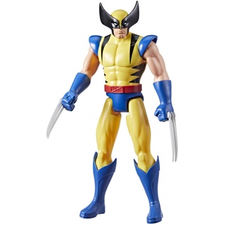 Marvel X-Men Wolverine Titan Hero Serie Action-Figur (28,5 cm), X-Men Spielzeug, Superhelden-Spielzeug, ab 4 Jahren