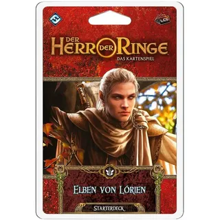 Asmodee Spiel Der Herr der Ringe: Das Kartenspiel - Elben von Lórien Starterdeck