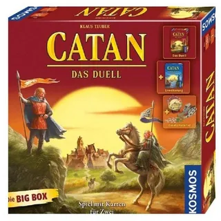 KOSMOS Verlag Spiel, Familienspiel FKS6820570 - Catan Das Duell Big Box, für 2 Spielende,..., Strategiespiel bunt