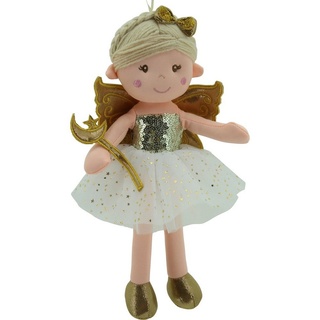 Sweety-Toys Stoffpuppe »Sweety Toys 11742 Stoffpuppe Fee Puppe Prinzessin 30 cm Gold« goldfarben