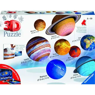 Ravensburger 3D Sonnensystem (540 Teile)