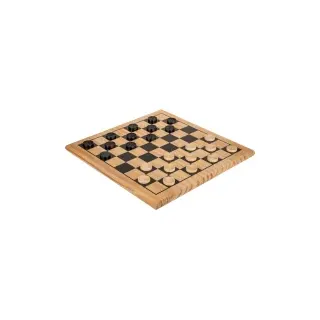 Dame Holz-Brettspiel - 28,5 cm