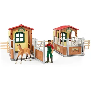 Schleich 72116 - Farm World - Besuch im Offenstall