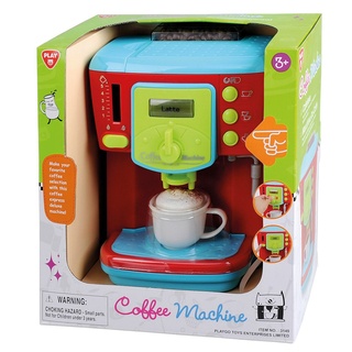PlayGo 3149 - Kaffeemaschine Deluxe Espressomaschine rot blau