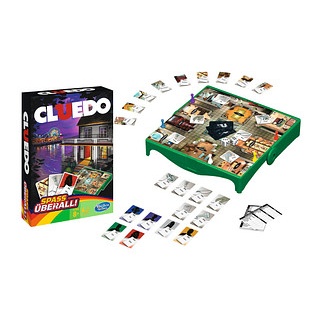 Hasbro Cluedo Kompakt Brettspiel