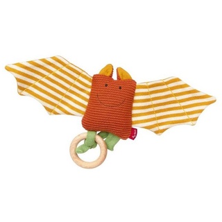 Sigikid Greifling Greifling Strick-Greifling Knitted Love (1-tlg) orange Fledermaus - 24 cm