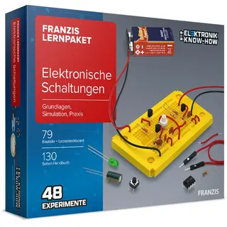 Lernpaket Elektronische Schaltungen 79 Bauteile und Laborsteckboard
