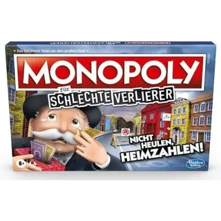 E9972 Monopoly Brettspiel für schlechte Verlierer Brettspiel bis zu 6 Spielern ab 8 Jahr(e)