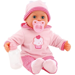 Bayer Design Puppe First Words Baby mit Funktionen 38cm, rosa