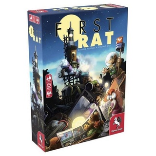 Pegasus Spiele Spiel, »51232G - First Rat - Brettspiel, für 1 bis 5 Spieler ab...«