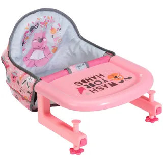 Zapf Creation BABY BORN Puppen Tischsitz, rosa | grau