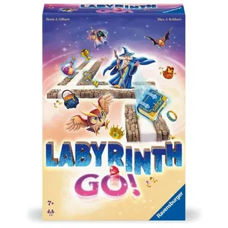 Ravensburger Familienspiel 24699 - Labyrinth Go! - Gesellschaftsspiel für 1 - 4 Personen, Brettspiel ab 7 Jahren