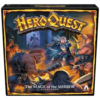 Avalon Hill Heroquest The Mage of Mirror Quest Pack, Rollenspiel, benötigt System zum Spielen, F7539, Mehrfarbig