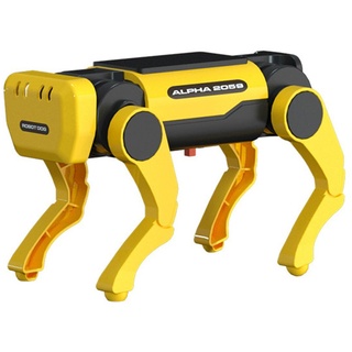 Roboterspielzeug Bildung High Simulation Solar Elektrische mechanische Hunde Kuhbaugruppe Roboter Spielzeuggeschenke für Kinder-A