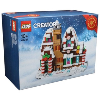 LEGO® Konstruktionsspielsteine LEGO® Creator 40337 Lebkuchenhaus Weihnachten Winter Gingerbreadhouse, (499 St)