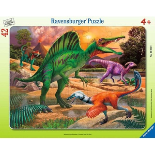 Ravensburger Puzzle Ravensburger - Spinosaurus - Rahmenpuzzle 42 Teile, Puzzleteile