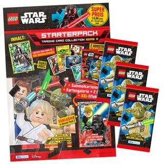 Blue Ocean Sammelkarte Lego Star Wars Serie 3 Trading Cards (2022) Sammelkarten - 1 Starter