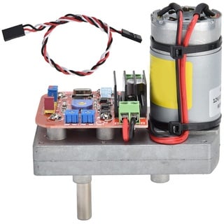 Plyisty Servomotor, Aluminiumlegierung Roboter-Servomotor Hohes Drehmoment 380kg 24V, Kompatibel mit Remote-Systemen, für Futaba, JR, Hitec, Roboter, Roboterarme, RC