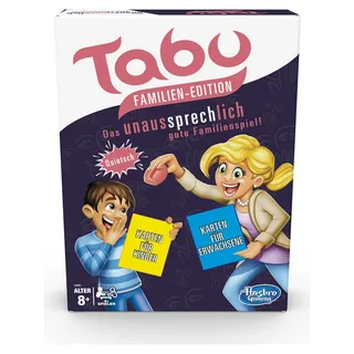 Hasbro Brettspiel "Tabu - Familien Edition" - ab 8 Jahren