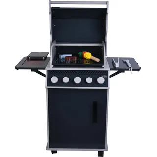 tanner DER KLEINE KAUFMANN TANNER Deco - NAPOLEON Grill mit Zubehör, mit Würstchen für den Grill, lebensmittelechtes Design, 0353.6