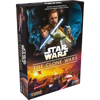 Z-Man Games ZMND0027 - Star Wars: The Clone Wars, Brettspiel, für 1-5 Spieler, ab 14 Jahren (DE-Ausgabe) (Deutsch)