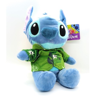 Disney Lilo & Stitch - Hawaii Edition - Stitch mit grünem Hemd ca 28cm Plüsch