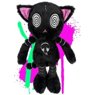 soxo Gus Fink Horror Kuscheltier Katze Plüschtier Hase Halloween Kuscheltiere Emo Plushie Schwarze Katze 2